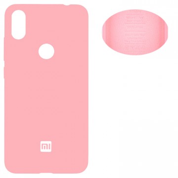 Чехол Silicone Cover Full Xiaomi Redmi Note 7, Redmi Note 7 Pro розовый в Одессе