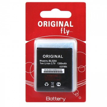 Аккумулятор Fly BL5204 1300 mAh IQ447 AAA класс блистер в Одессе