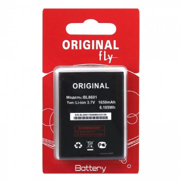 Аккумулятор Fly BL8601 1650 mAh IQ4505 AAA класс блистер в Одессе