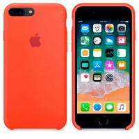 Чехол Silicone Case Original iPhone 7 Plus, 8 Plus №13 (Orange) (N13)