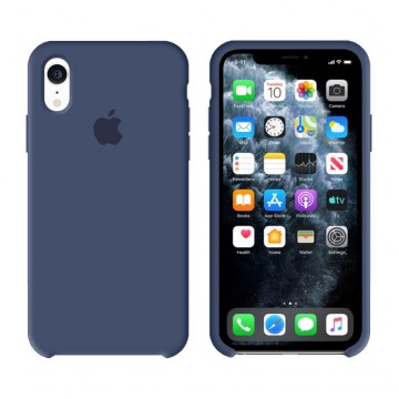 Чехол Silicone Case Original iPhone XR № 8 (Midnight blue) (N08) в Одессе