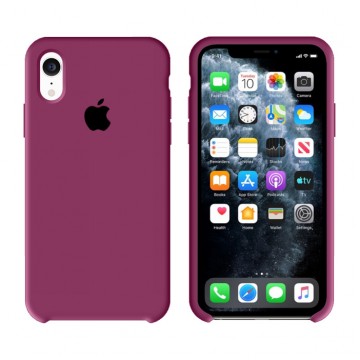 Чехол Silicone Case Original iPhone XR №52 (Violet) (N42) в Одессе