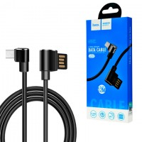 USB кабель Hoco U37 Long Roam micro USB 1.2m черный