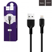 USB кабель Hoco X20 Flash Lightning 3m черный