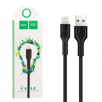 USB кабель Hoco U31 Benay Lightning 1m черный