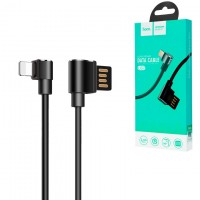 USB кабель Hoco U37 Long Roam Lightning 0.6m черный