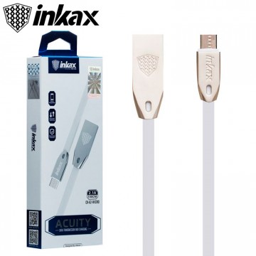 USB кабель inkax CK-62 Micro USB белый в Одессе