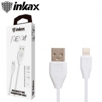 USB кабель inkax CK-21 Lightning 0.2м белый
