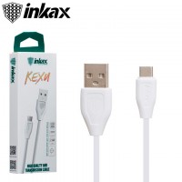 USB кабель inkax CK-21 Type-C 0.2м белый