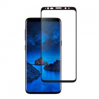 Защитное стекло 5D Samsung S8 Plus G955, S9 Plus G965 black тех.пакет