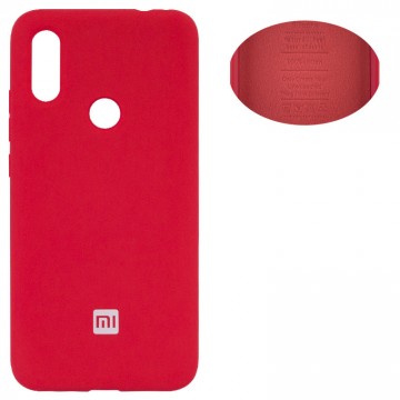 Чехол Silicone Cover Full Xiaomi Redmi 7 красный в Одессе