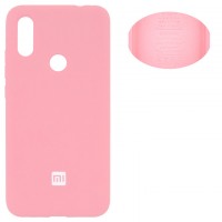 Чехол Silicone Cover Full Xiaomi Redmi 7 розовый