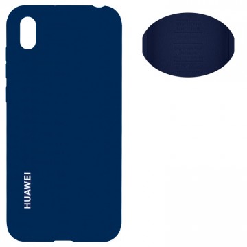 Чехол Silicone Cover Full Huawei Y5 2019, Honor 8S синий в Одессе