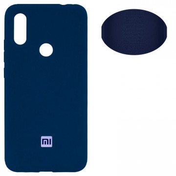 Чехол Silicone Cover Full Xiaomi Redmi 7 синий в Одессе