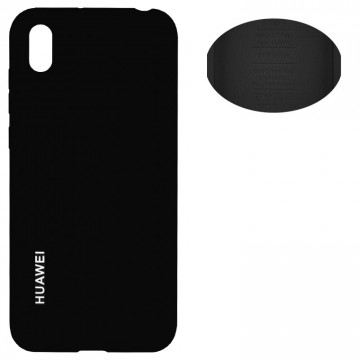 Чехол Silicone Cover Full Huawei Y5 2019, Honor 8S черный в Одессе