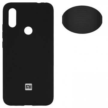 Чехол Silicone Cover Full Xiaomi Redmi 7 черный в Одессе