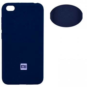 Чехол Silicone Cover Full Xiaomi Redmi GO синий в Одессе