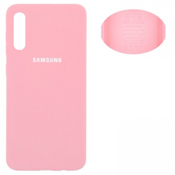 Чехол Silicone Cover Full Samsung A70 2019 A705 розовый в Одессе