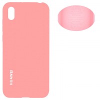 Чехол Silicone Cover Full Huawei Y5 2019, Honor 8S розовый