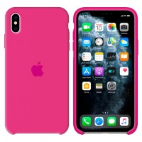 Чехол Silicone Case Original iPhone X, XS №54 (Dragon Fruit Color) (N48)