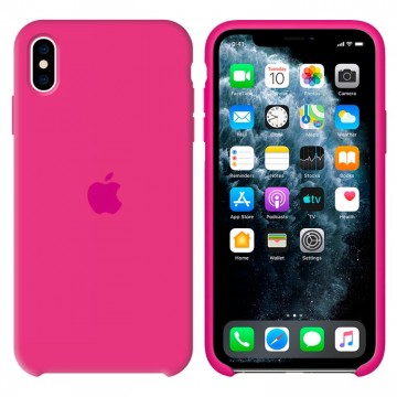 Чехол Silicone Case Original iPhone X, XS №54 (Dragon Fruit Color) (N48) в Одессе