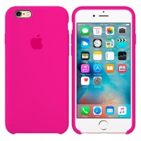Чехол Silicone Case Original iPhone 6, 6S №54 (Dragon Fruit Color) (N48)