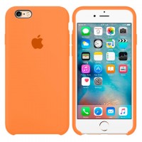 Чехол Silicone Case Original iPhone 6, 6S №56 (Papaya) (N49)