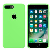 Чехол Silicone Case Original iPhone 7 Plus, 8 Plus №66 (Brilliant green) (N40)