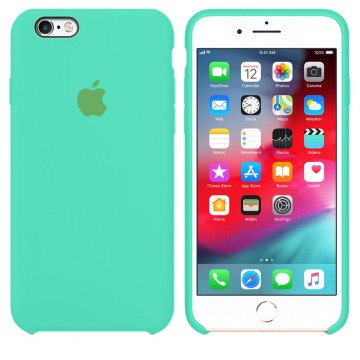 Чехол Silicone Case Original iPhone 6, 6S №50 (Spearmint green) (N47) в Одессе