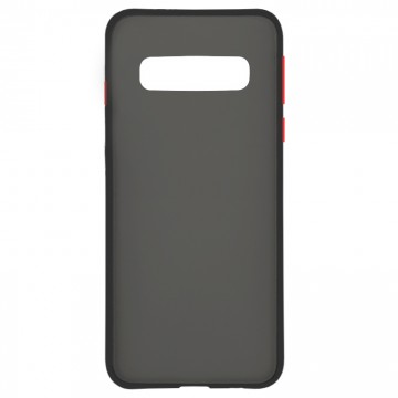 Чехол Goospery Case Samsung S10 Plus G975 черно-красный в Одессе