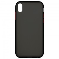 Чехол Goospery Case Apple iPhone X, XS черно-красный