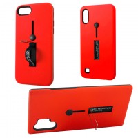 Чехол Kickstand Soft Touch Samsung Note 10 Plus N975, Note 10 Pro N976 красный