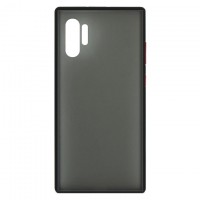 Чехол Goospery Case Samsung Note 10 Plus N975, Note 10 Pro N976 черно-красный