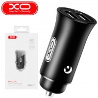 Автомобильное зарядное устройство XO CC15 2USB 2.1A black