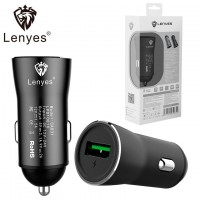 Автомобильное зарядное устройство Lenyes CA831 QC3.0 1USB 3.1A black