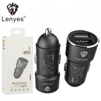 Автомобильное зарядное устройство Lenyes CA850 2USB 2.4A black