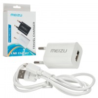 Сетевое зарядное устройство Meizu ZH-GF637 1USB 1.5A micro-USB white