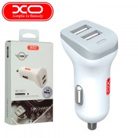 Автомобильное зарядное устройство XO CC11 2USB 2.4A white