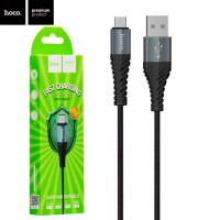 USB кабель Hoco X38 Cool micro USB 1m черный