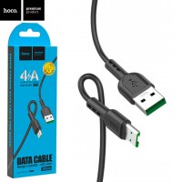 USB кабель Hoco X33 Surge 4A micro USB 1m черный