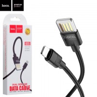 USB кабель Hoco U55 Outstanding Lightning 1.2m черный