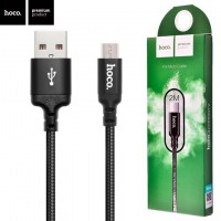 USB кабель Hoco X14 Times micro USB 2m черный