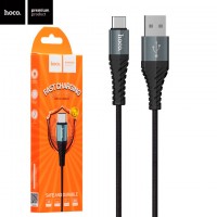 USB кабель Hoco X38 Cool Type-C 1m черный