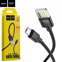 USB кабель Hoco U55 Outstanding micro USB 1.2m черный