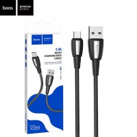 USB кабель Hoco X39 Titan micro USB 1m черный