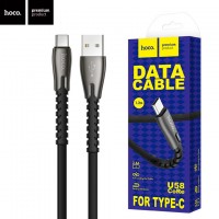 USB кабель Hoco U58 Core Type-C 1.2m черный