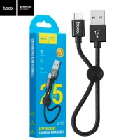 USB кабель Hoco X35 Premium micro USB 0.25m черный