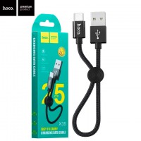 USB кабель Hoco X35 Premium Type-C 0.25m черный