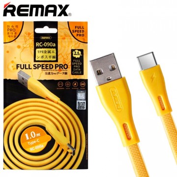 USB кабель Remax RC-090a Full Speed Pro Type-C 1m золотистый в Одессе