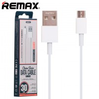 USB кабель Remax RC-120m mini Chaino 0.3m micro USB белый